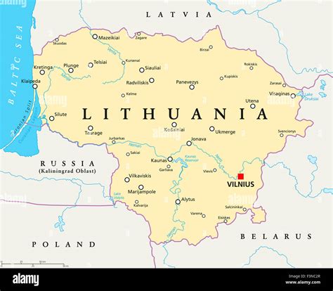 lithuania capital city|vilnius lithuania map.